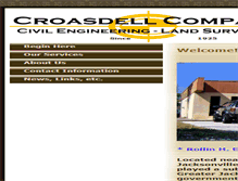 Tablet Screenshot of croasdell.net